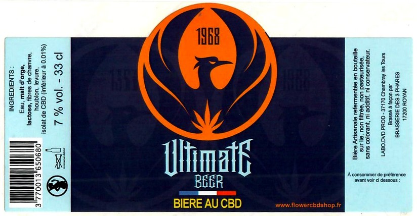 Etiquette BRASSERIE DES 3 PHARES 05