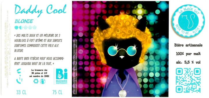 Etiquette BRASSERIE DES 38 PINTES ET DEMIE 03