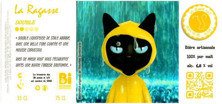 Etiquette BRASSERIE DES 38 PINTES ET DEMIE 06