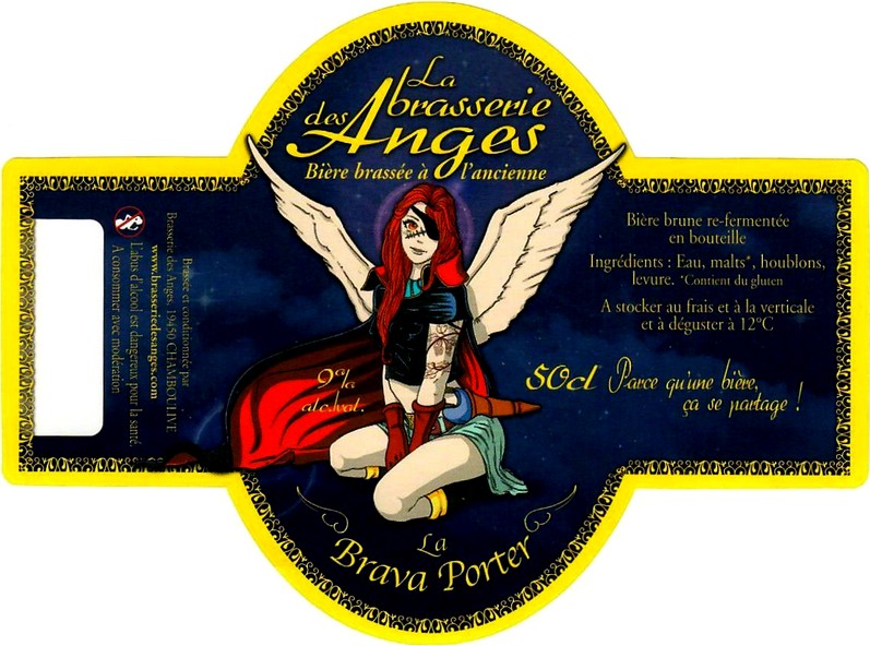 etiquette BRASSERIE DES ANGES 02