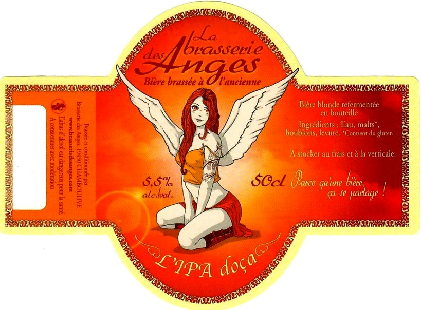 etiquette BRASSERIE DES ANGES 05