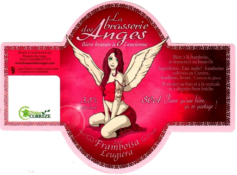 etiquette BRASSERIE DES ANGES 07