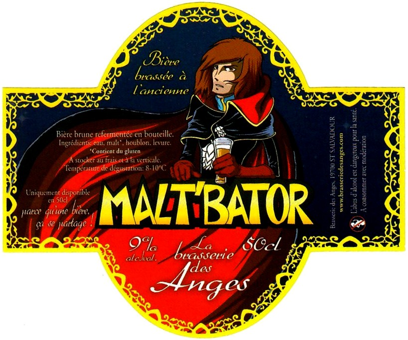 etiquette BRASSERIE DES ANGES 14