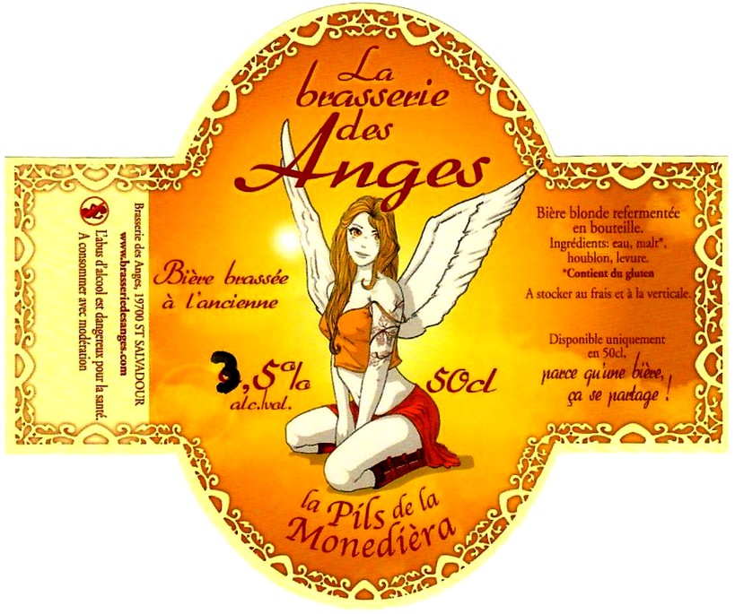 etiquette BRASSERIE DES ANGES 15