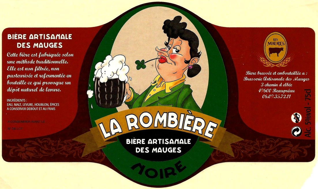 etiquette BRASSERIE DES MAUGES 02