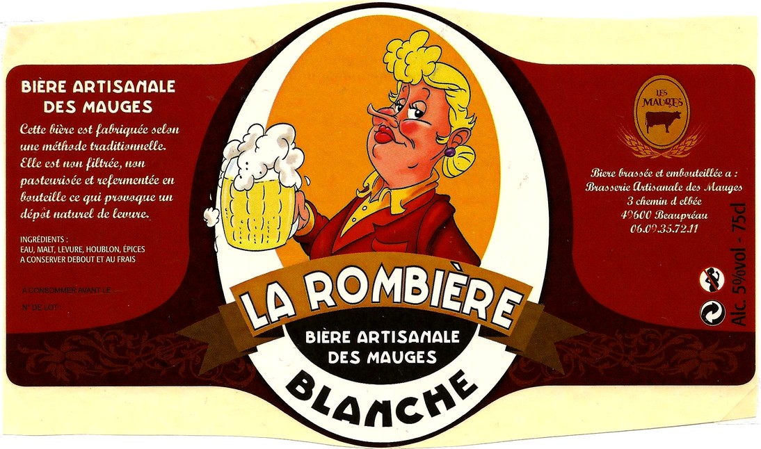 etiquette BRASSERIE DES MAUGES 31