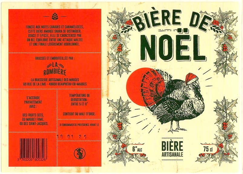 Etiquette BRASSERIE DES MAUGES 58