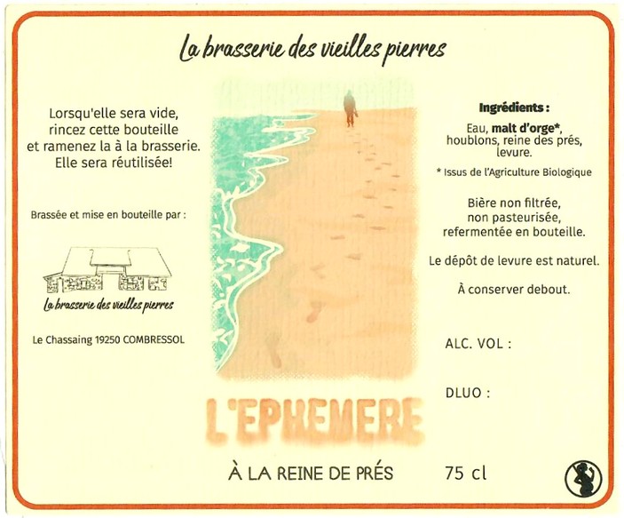 Etiquette BRASSERIE DES VIEILLES PIERRES 13