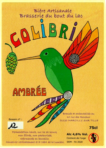 etiquette BRASSERIE DU BOUT DU LAC 02