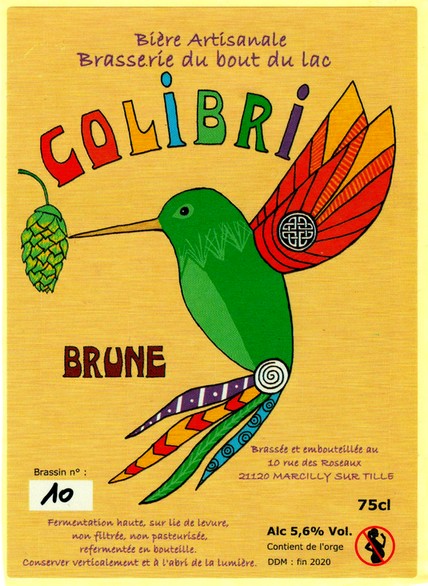 etiquette BRASSERIE DU BOUT DU LAC 03