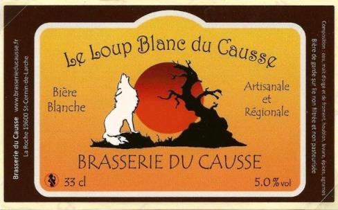 etiquette BRASSERIE DU CAUSSE 04