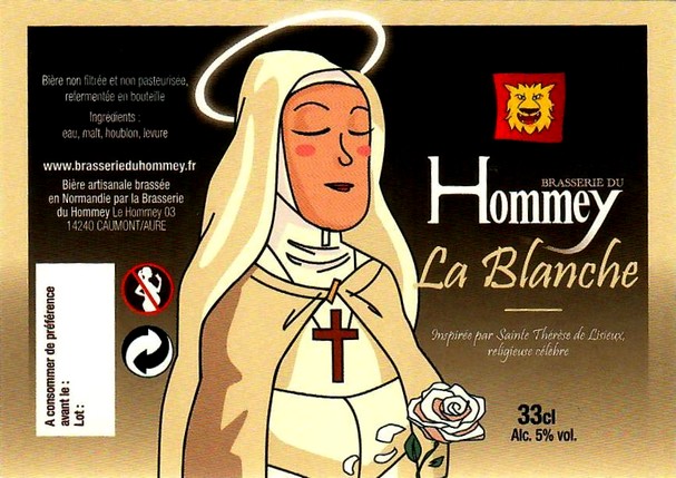 etiquette BRASSERIE DU HOMMEY 08