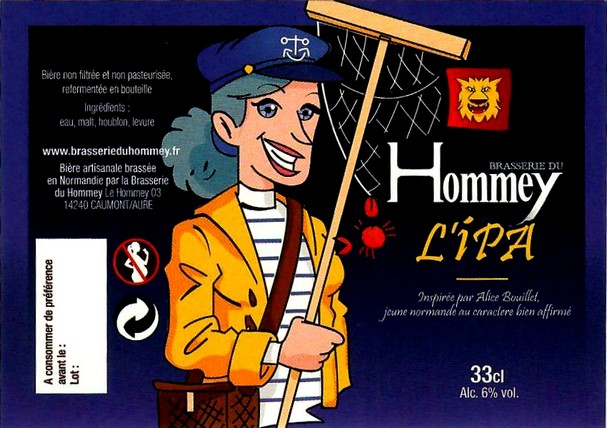 etiquette BRASSERIE DU HOMMEY 10