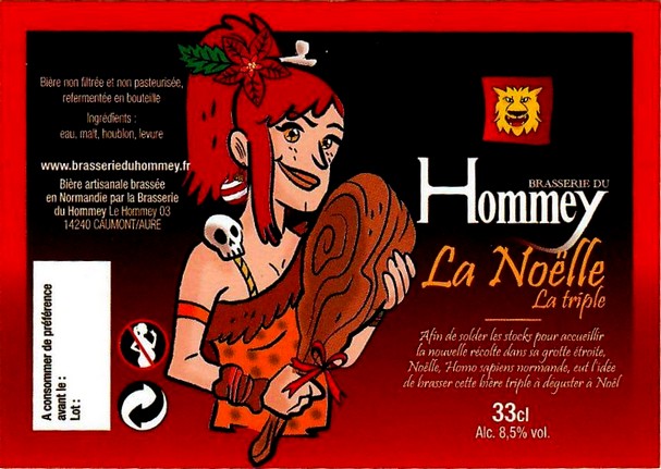 etiquette BRASSERIE DU HOMMEY 12