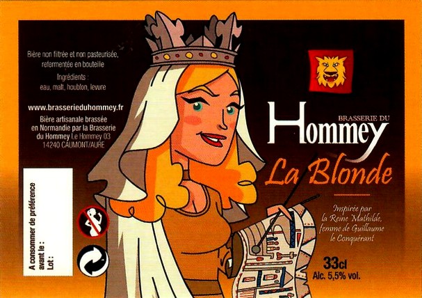 etiquette BRASSERIE DU HOMMEY 14