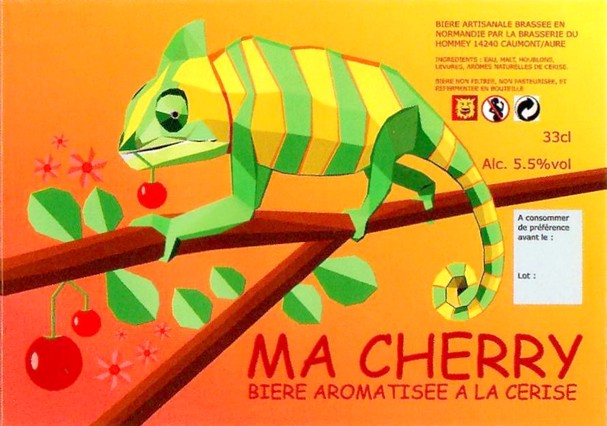 Etiquette BRASSERIE DU HOMMEY 17