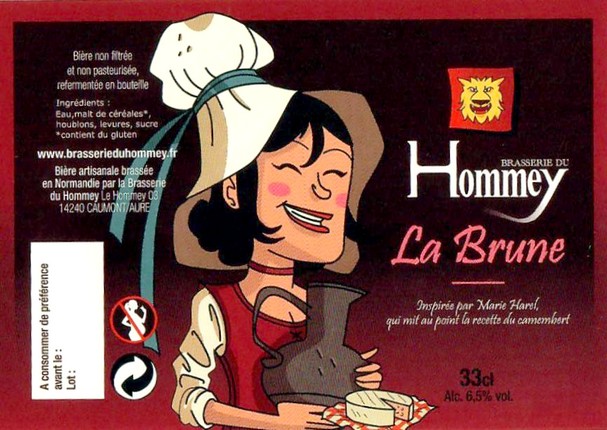 Etiquette BRASSERIE DU HOMMEY 21