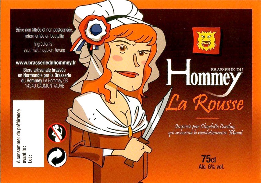 Etiquette BRASSERIE DU HOMMEY 23