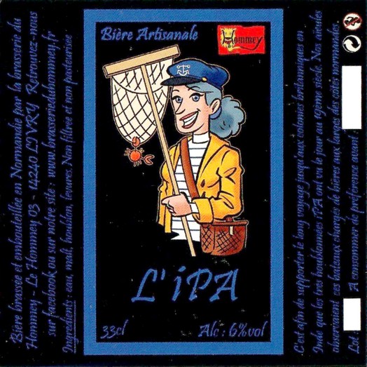 Etiquette BRASSERIE DU HOMMEY 26