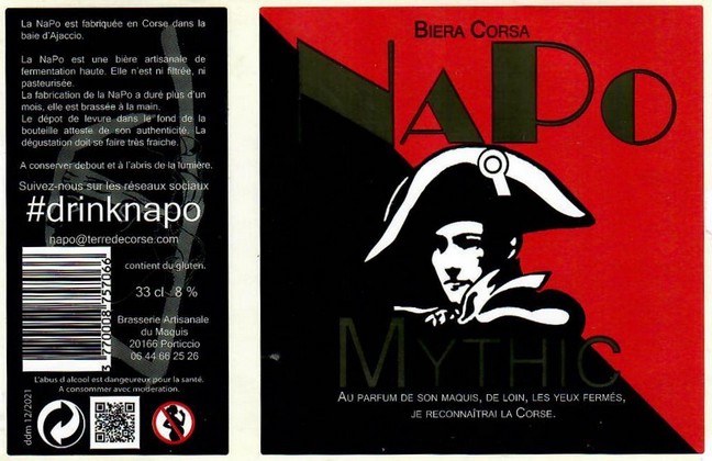 etiquette BRASSERIE DU MAQUIS 07