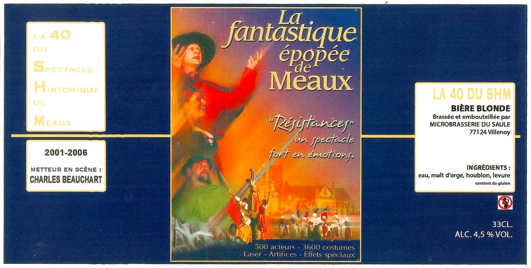 Etiquette BRASSERIE DU SAULE 34