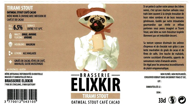 etiquette BRASSERIE ELIXKIR 28