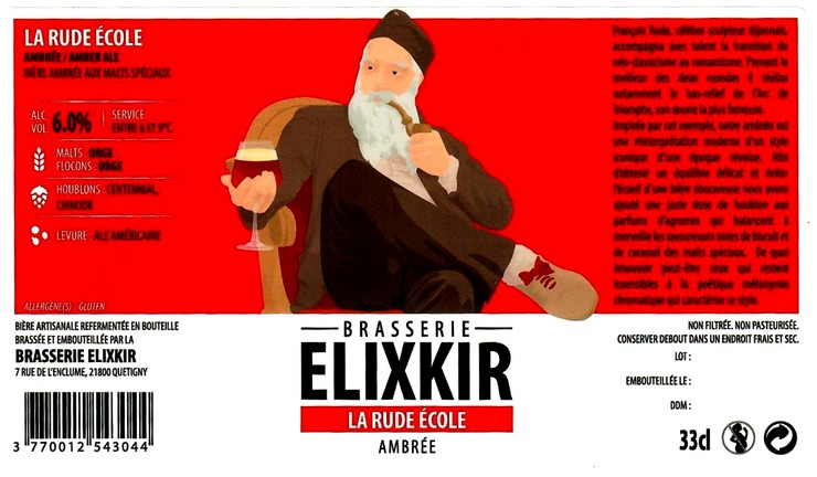 etiquette BRASSERIE ELIXKIR 32