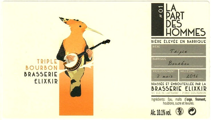Etiquette BRASSERIE ELIXKIR 33