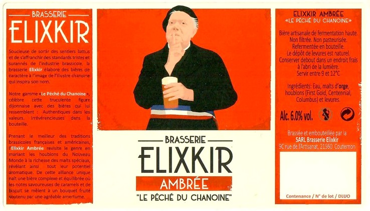 Etiquette BRASSERIE ELIXKIR 41