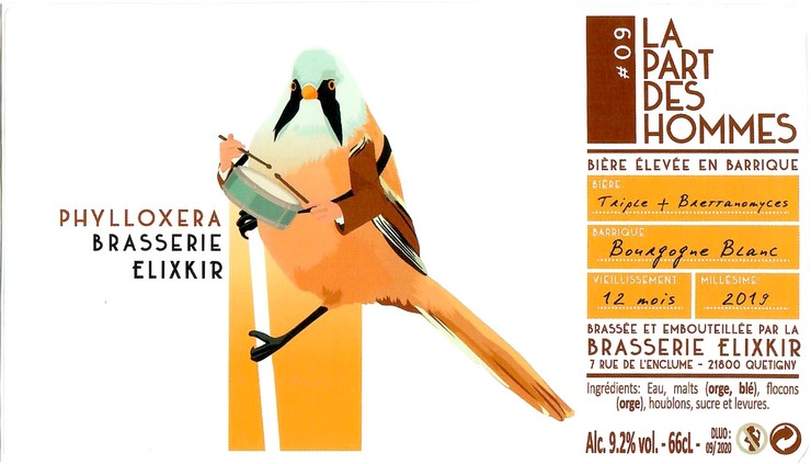 Etiquette BRASSERIE ELIXKIR 52