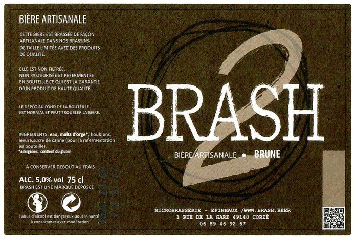 Etiquette BRASSERIE EPINEAUX 15