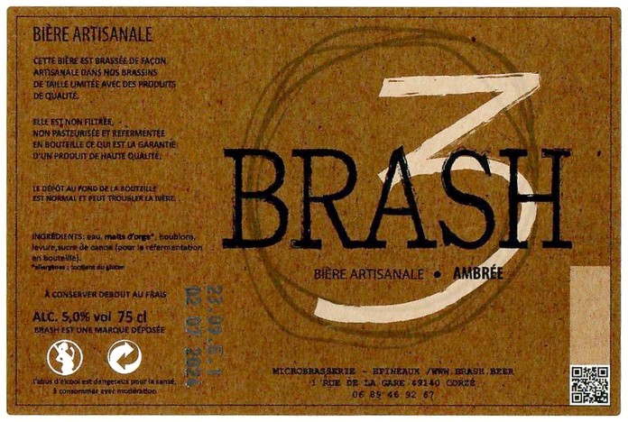 Etiquette BRASSERIE EPINEAUX 16