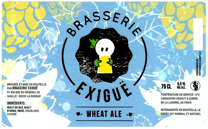 etiquette BRASSERIE EXIGUE 14