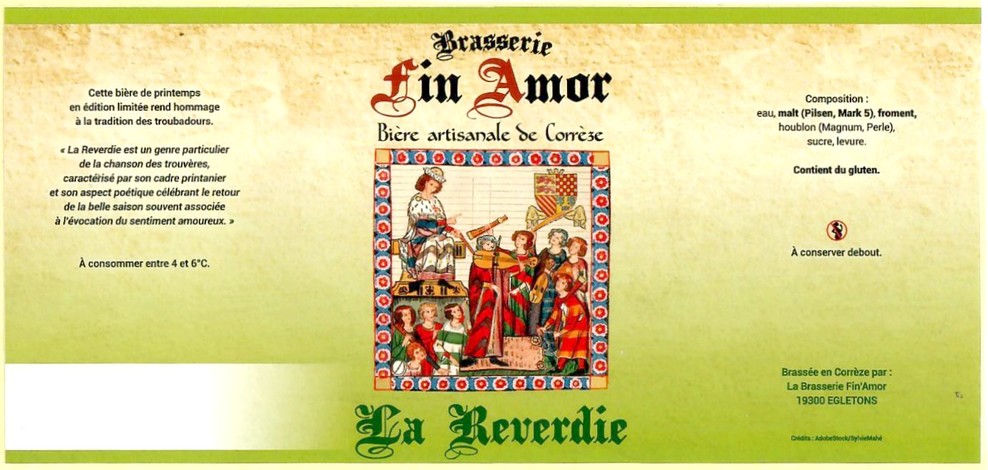 Etiquette BRASSERIE FIN AMOR 02