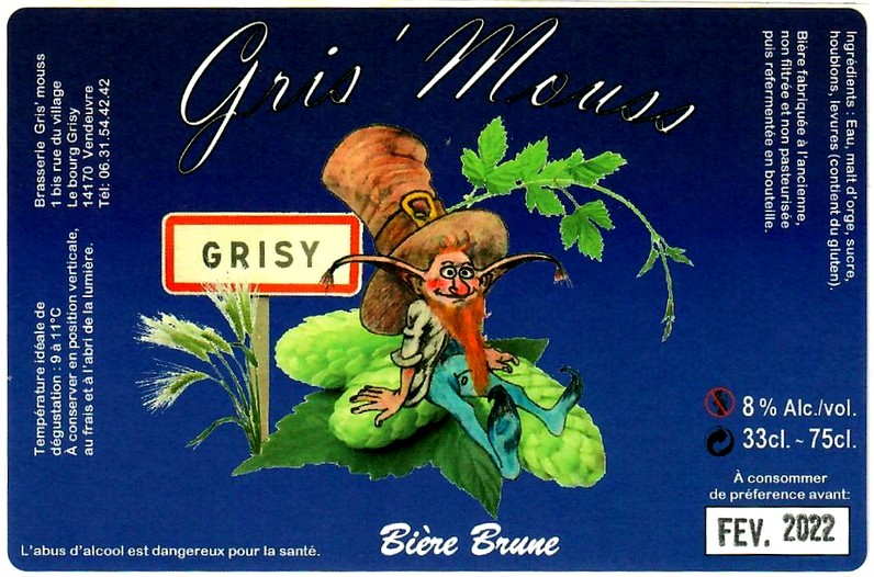 etiquette BRASSERIE GRIS MOUSS 05