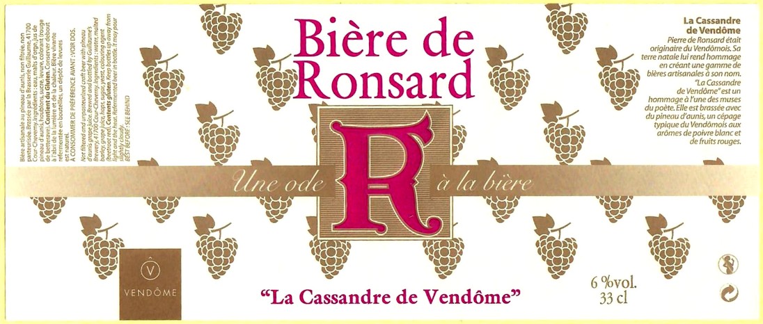 etiquette BRASSERIE GUILLAUME 21