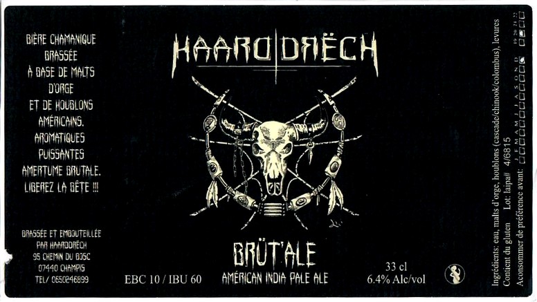 Etiquette BRASSERIE HAARDDRECH 07