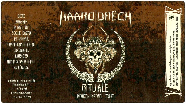 Etiquette BRASSERIE HAARDDRECH 10