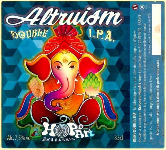 Etiquette BRASSERIE HOPART 02