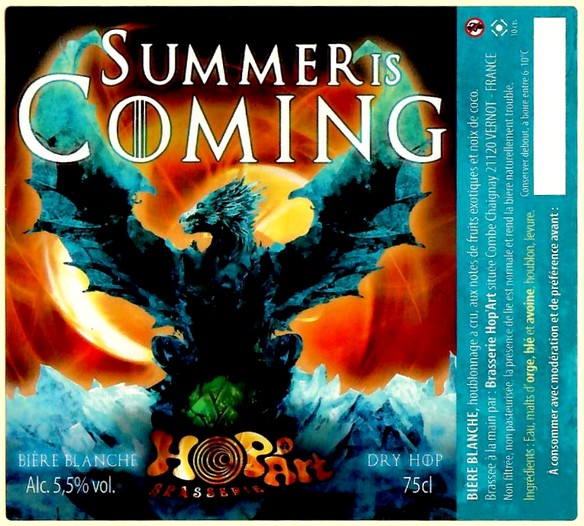 Etiquette BRASSERIE HOPART 03