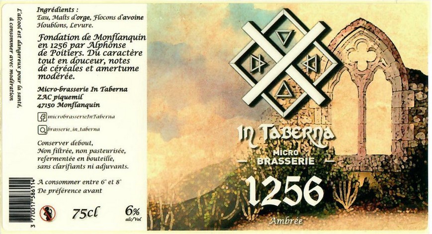 Etiquette BRASSERIE IN TABERNA 08