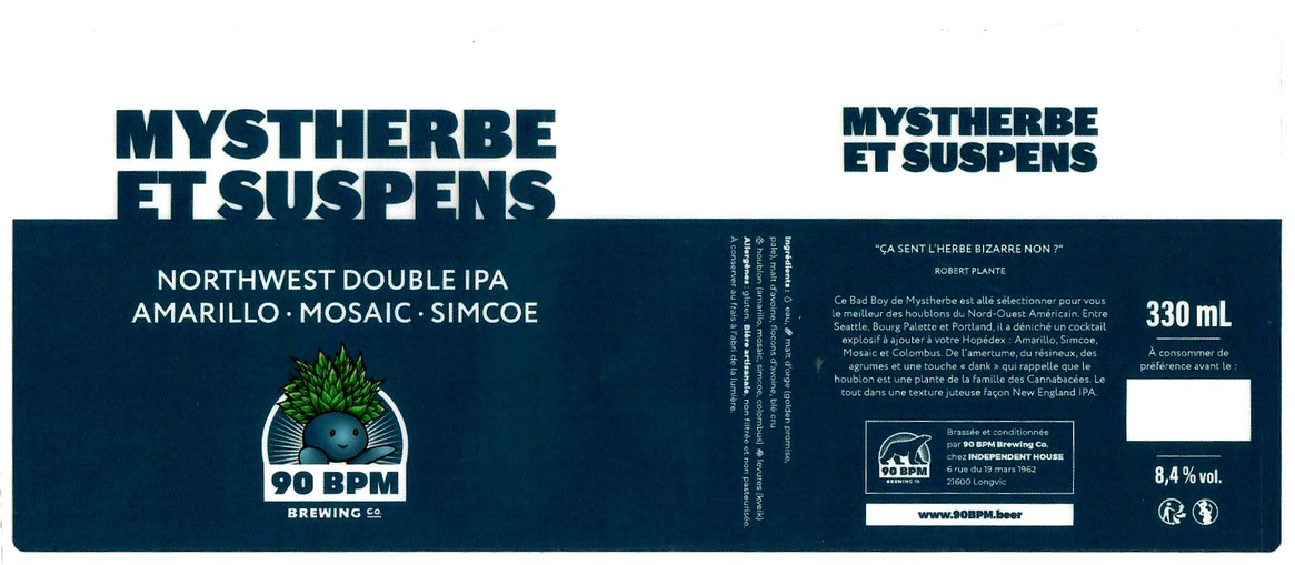 etiquette BRASSERIE INDEPENDENT HOUSE 08