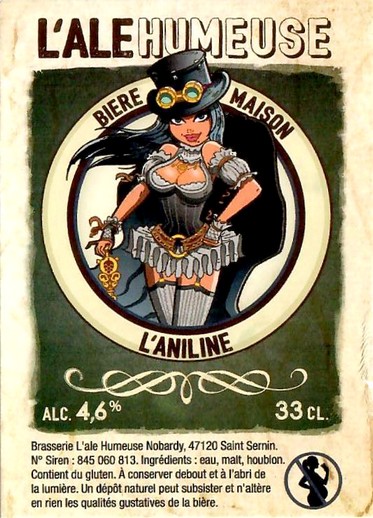 Etiquette BRASSERIE L'ALE HUMEUSE 01
