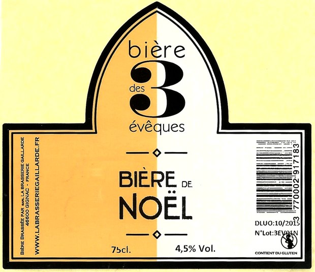 etiquette BRASSERIE GAILLARDE 22