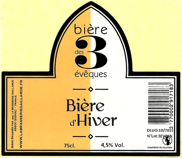 etiquette BRASSERIE GAILLARDE 23