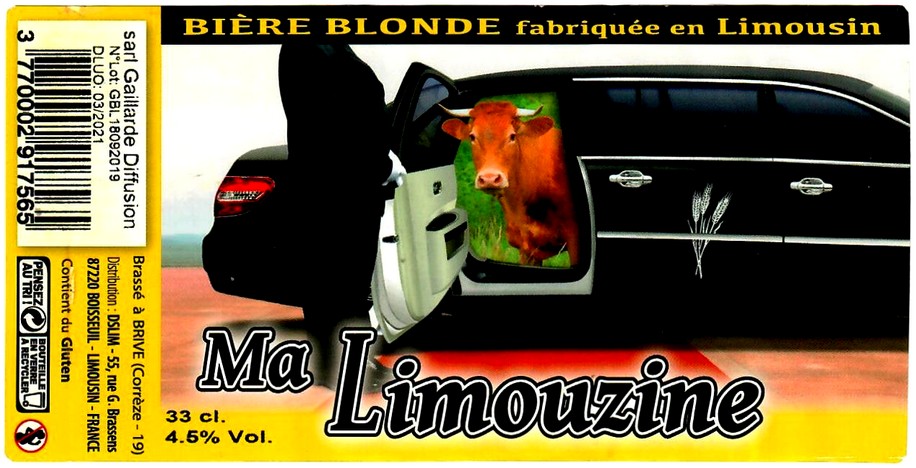 etiquette LA BRASSERIE GAILLARDE 29