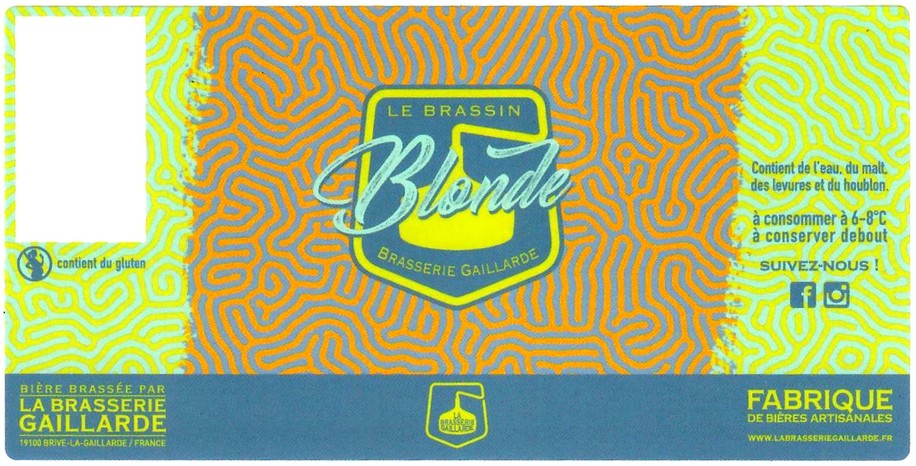 etiquette LA BRASSERIE GAILLARDE 31