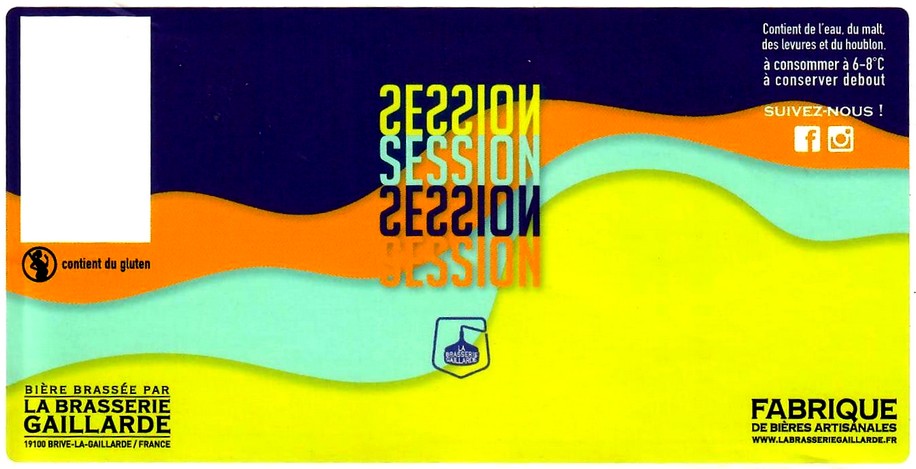 etiquette BRASSERIE LA BRASSERIE GAILLARDE 42