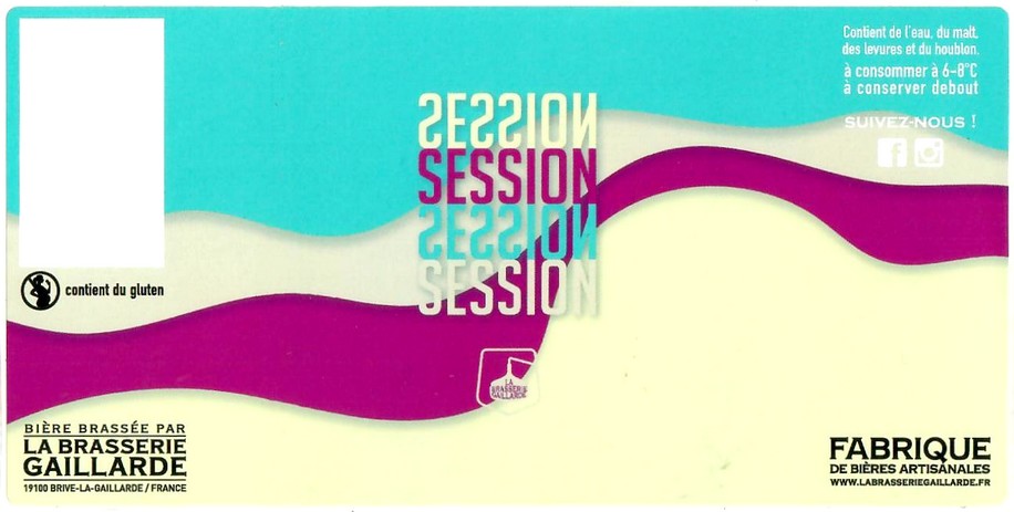 Etiquette BRASSERIE LA BRASSERIE GAILLARDE 53