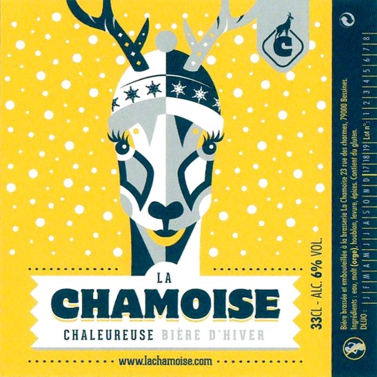 Etiquette BRASSERIE LA CHAMOISE 05